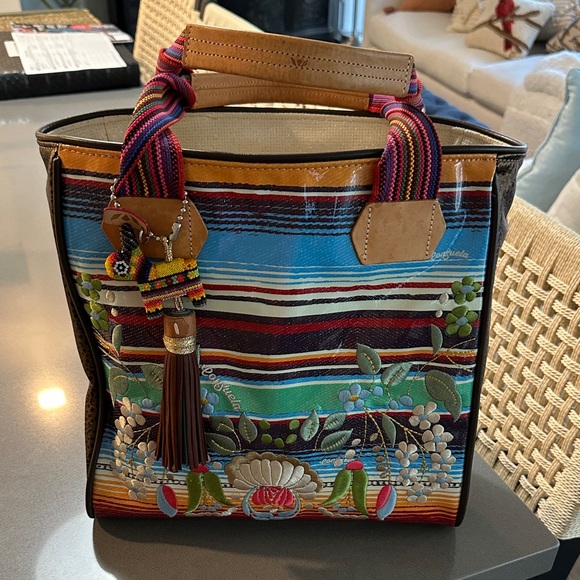 Consuela Handbags - Consuela Multicolor Striped Tote